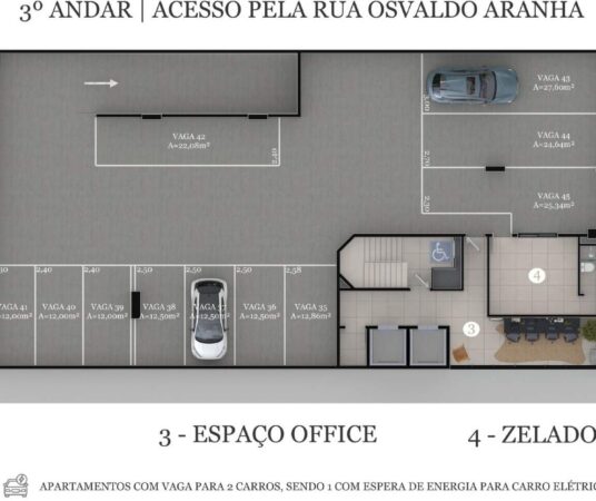 Apartamento à venda no Centro: