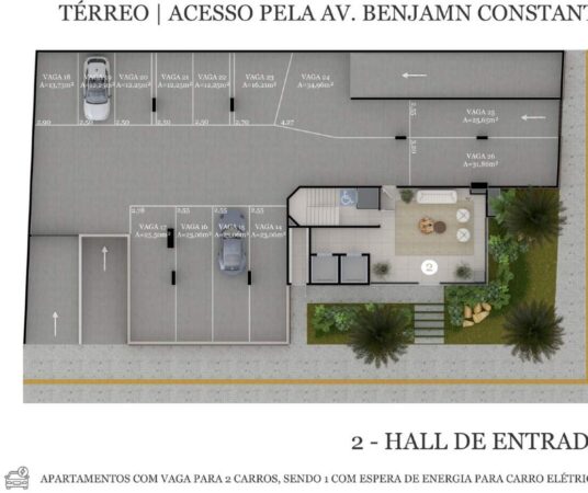 Apartamento à venda no Centro: