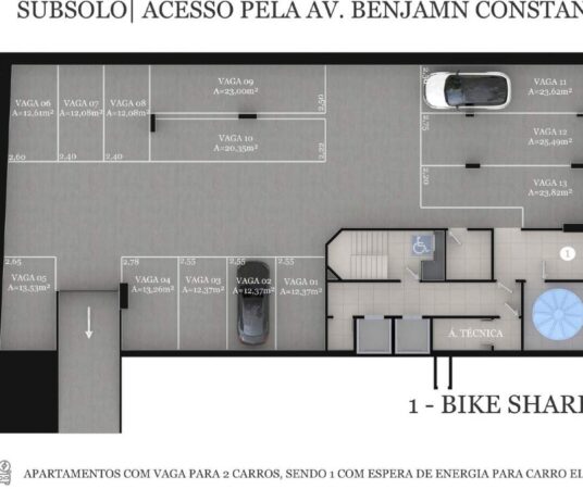 Apartamento à venda no Centro: