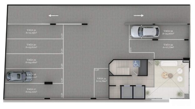 Apartamento à venda no Centro: