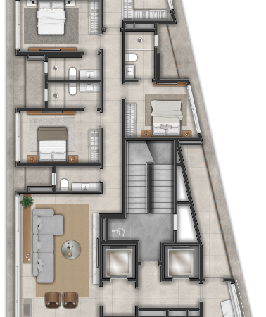 Apartamento à venda no Praia Grande: