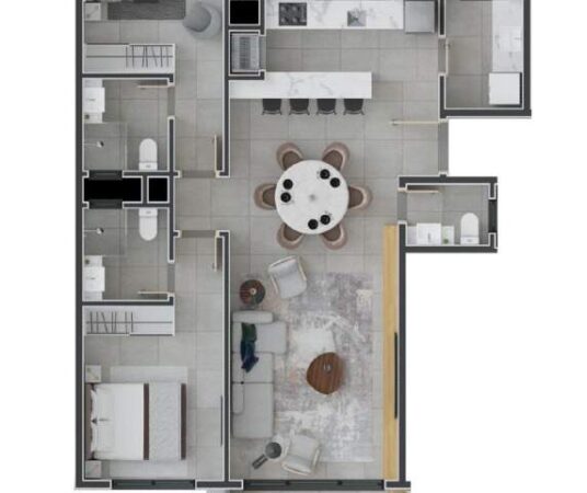 Cobertura à venda no Praia Da cal :