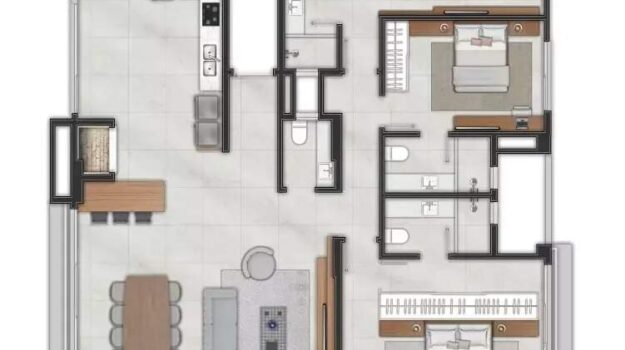 Apartamento à venda no Praia Grande:
