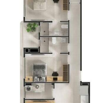 Apartamento à venda no Praia Grande: